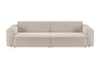 KAWOLA Sofa SAMU Feincord beige, 2-Sitzer
