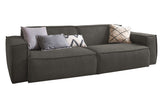 KAWOLA Sofa SAMU Stoff grau