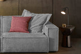 KAWOLA Sofa SAMU Stoff grau
