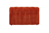 KAWOLA Sofa Seitenelement SEPHI groß Cord Vintage rot