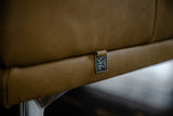 KAWOLA Sofa WIOLO Schlafsofa Daybed Leder camel
