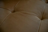KAWOLA Sofa WIOLO Schlafsofa Daybed Leder dunkelbraun