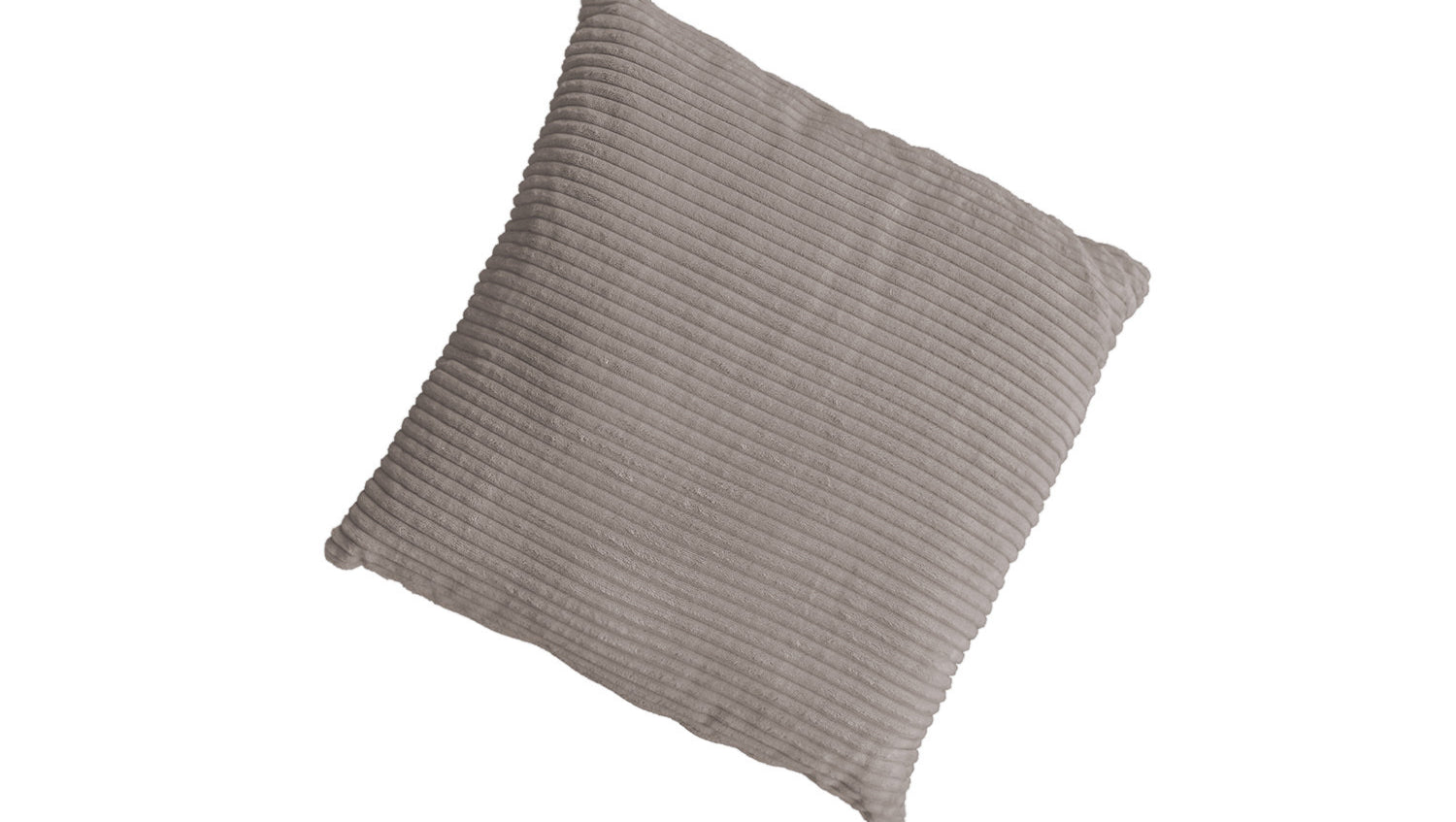 KAWOLA Spitzkissen MADELINE Cord taupe