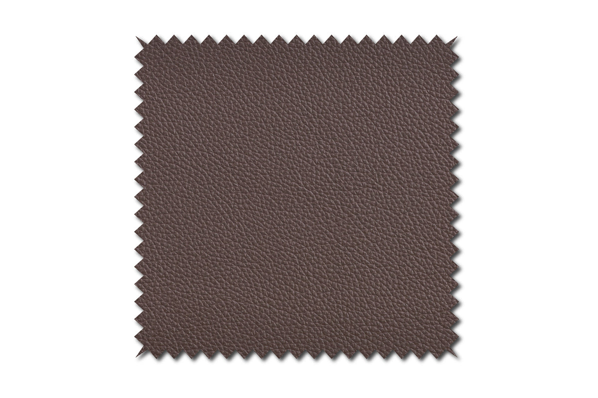 KAWOLA Stoffmuster Leder chocolate
