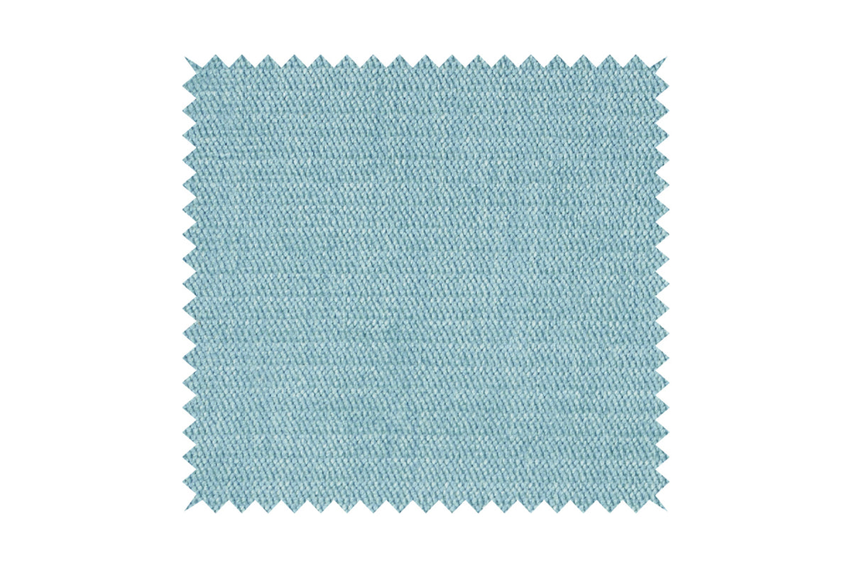KAWOLA Stoffmuster Stoff hellblau