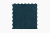 KAWOLA Stoffmuster Velvet blau