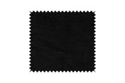 KAWOLA Stoffmuster Velvet schwarz