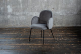 KAWOLA Stuhl DEON Esszimmerstuhl Velvet grau