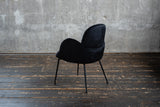 KAWOLA Stuhl DEON Esszimmerstuhl Velvet schwarz