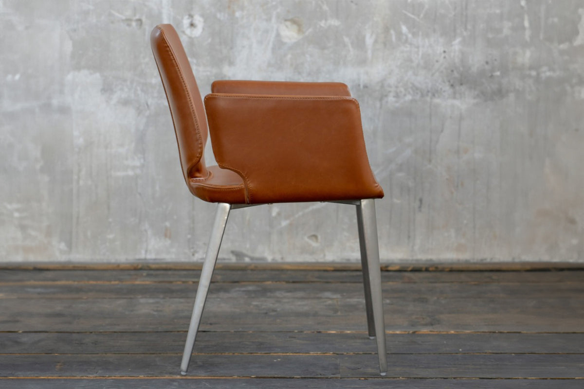 KAWOLA Stuhl HAMA Esszimmerstuhl Besprechungsstuhl braun