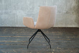 KAWOLA Stuhl NEW CHARME Drehstuhl Esszimmersessel Cord taupe