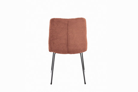 KAWOLA Stuhl NEW CHARME Esszimmerstuhl Cord rost