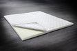 KAWOLA Topper SOLO Viscoelastischer Schaum, 200 x 160 cm