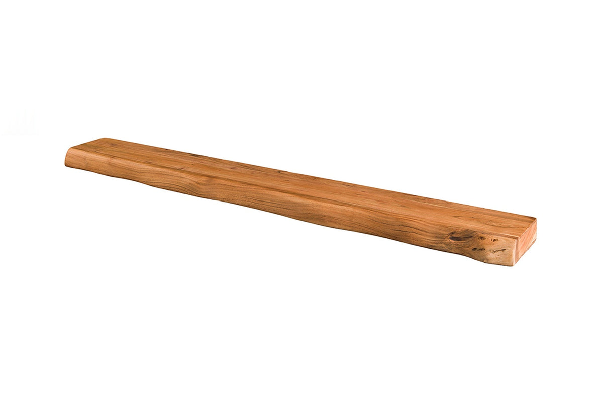 KAWOLA Wandregal SESA 200 cm Akazie massiv natur