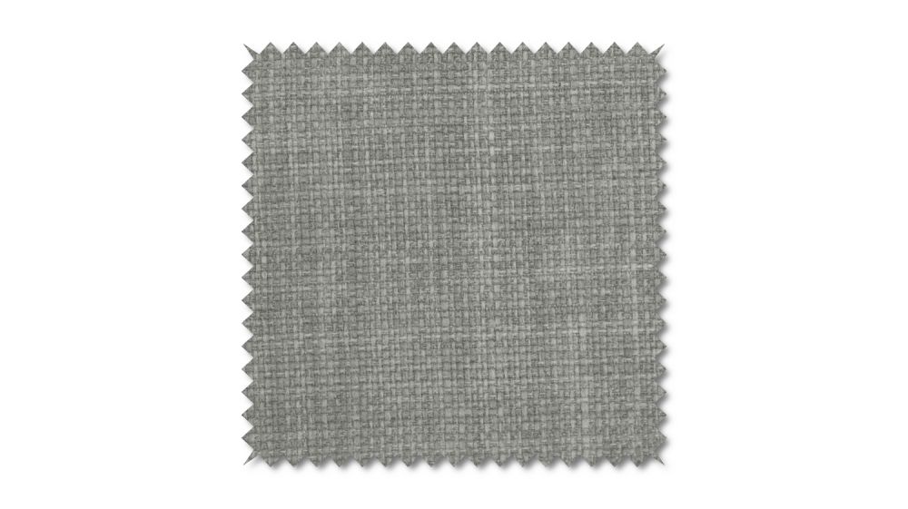 KAWOLA muestra de tejido gris claro 10x10cm