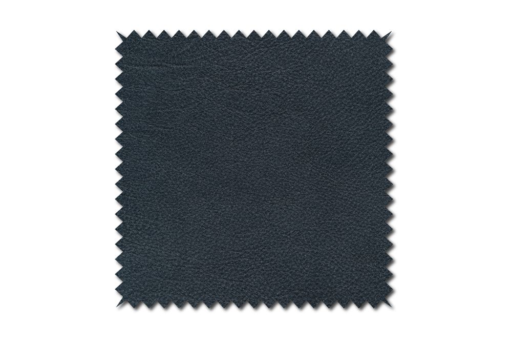 KAWOLA muestra de tela cuero negro 10x10cm