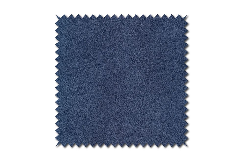 KAWOLA muestra de tela azul 10x10cm