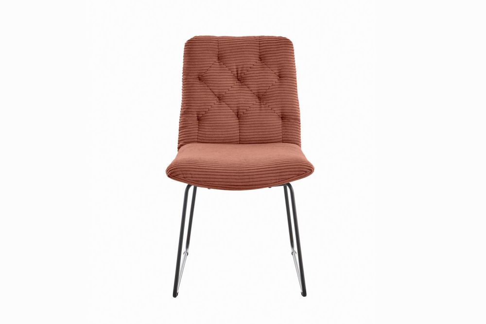 KAWOLA NUEVA SILLA DE COMEDOR CHARME Cord óxido