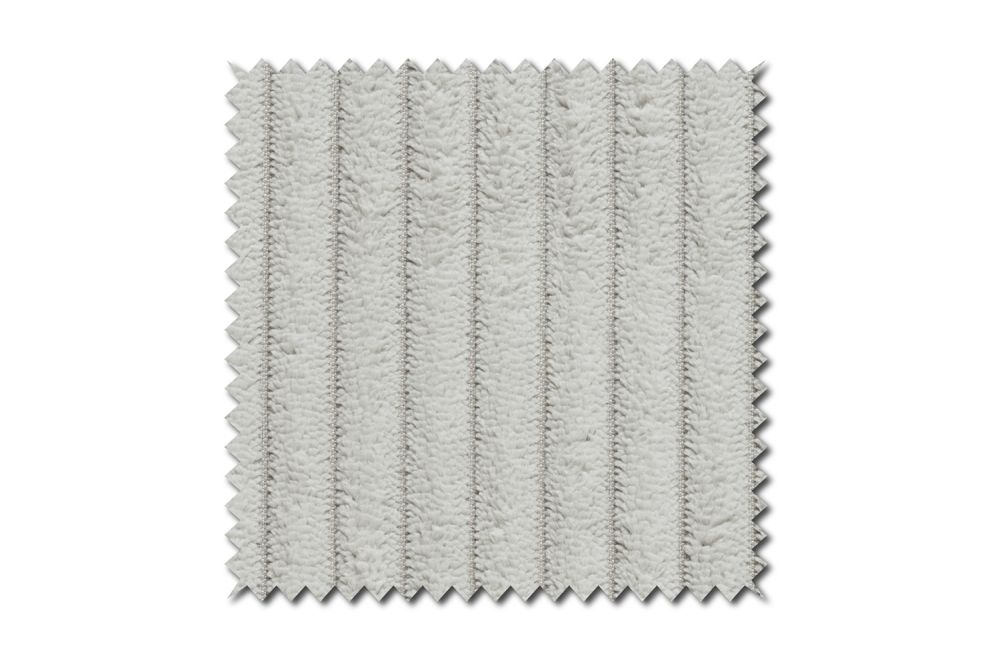 KAWOLA tela estampada pana gris claro 10x10cm