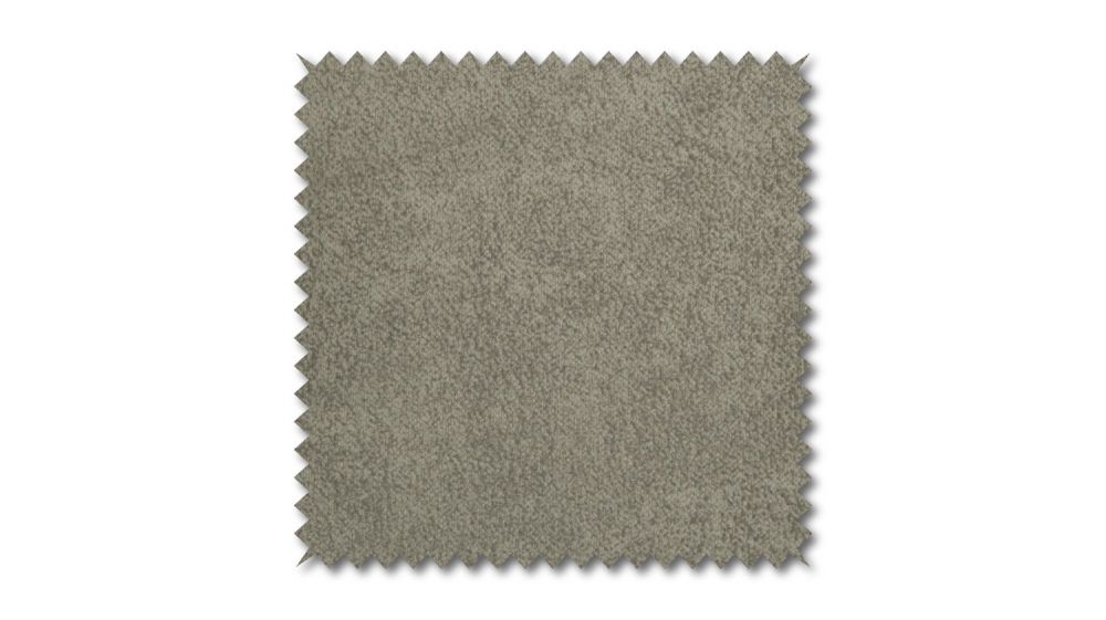 KAWOLA muestra de tejido microfibra crema blanco 10x10cm