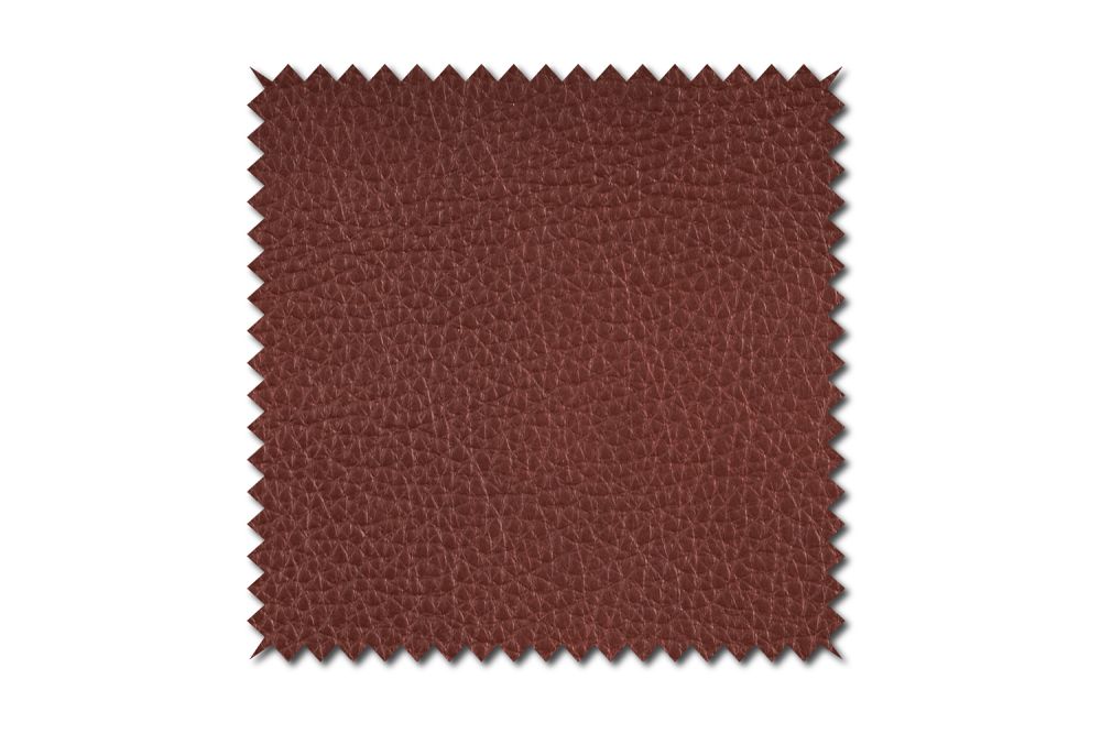 KAWOLA tela muestra cuero rojo 10x10cm