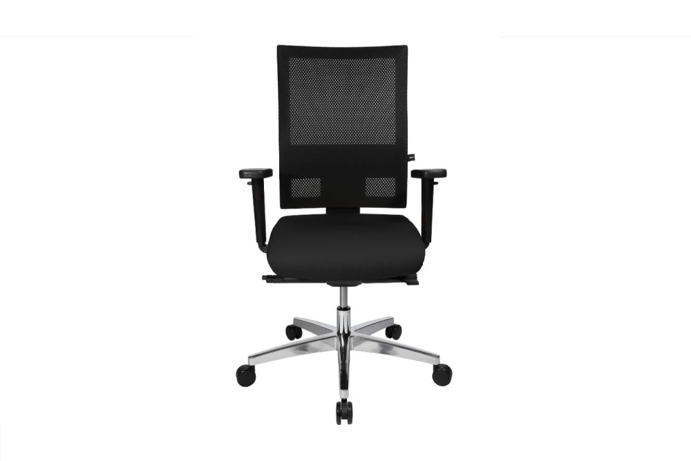 Silla de oficina KAWOLA Silla de escritorio TOBI negra