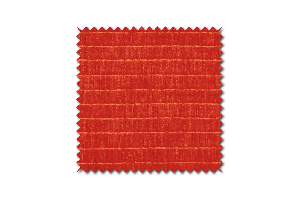 Tejido KAWOLA patrón Pana Vintage rojo