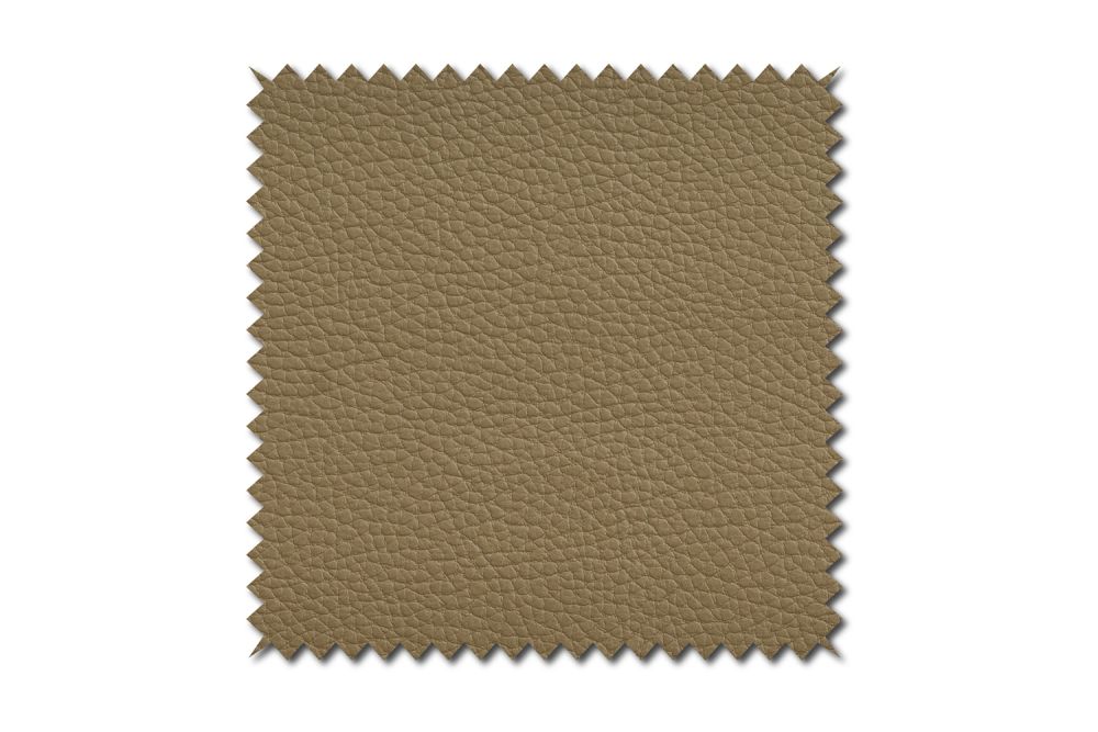 KAWOLA tela patrón cuero oliva 10x10cm