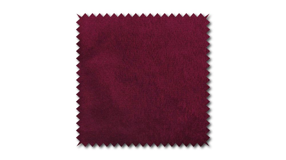 KAWOLA patrón de tela Terciopelo rojo 10x10cm