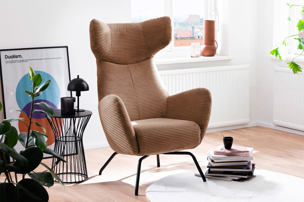 Sillón KAWOLA Sillón LOTTE Cordón óxido
