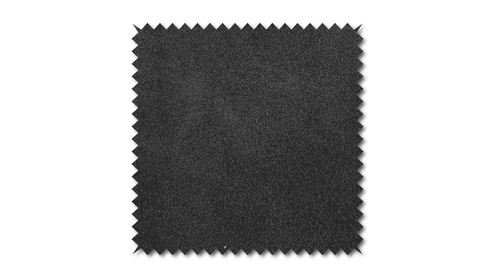KAWOLA muestra de tejido antracita 10x10cm