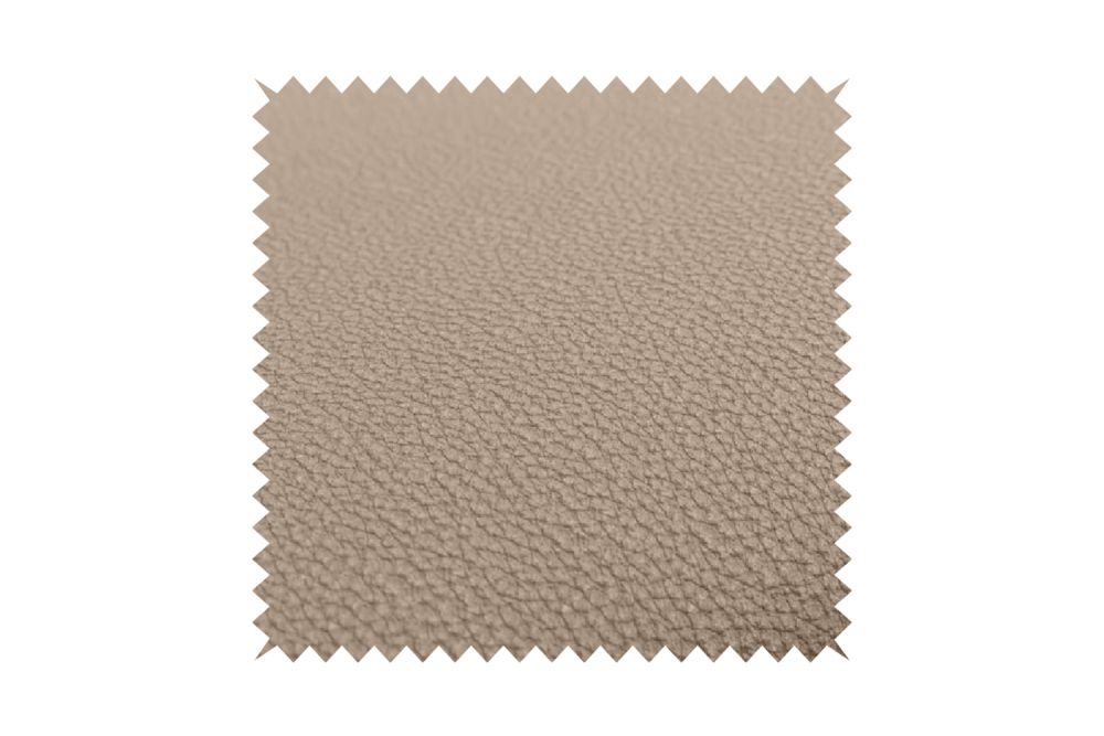 KAWOLA tela patrón cuero gris 10x10cm