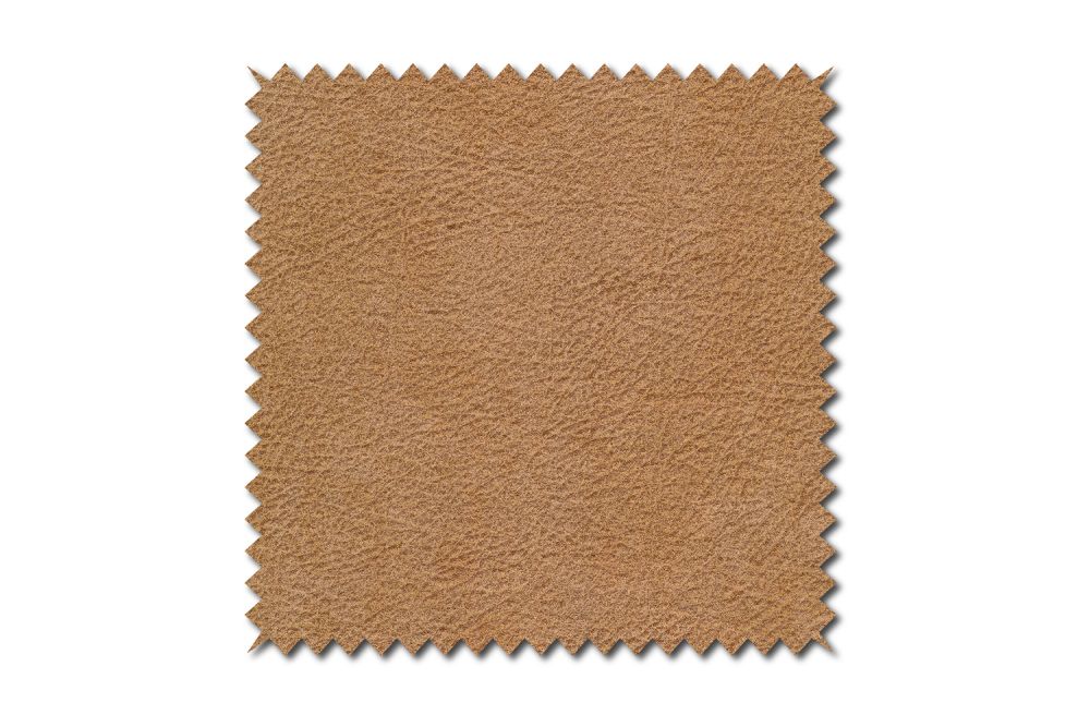 KAWOLA muestra de tela tejido coñac 10x10cm
