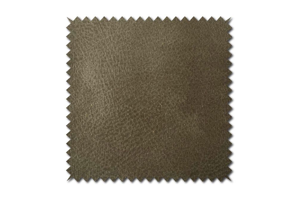 KAWOLA muestra de tejido imitación cuero con contenido de cuero antracita 10x10cm