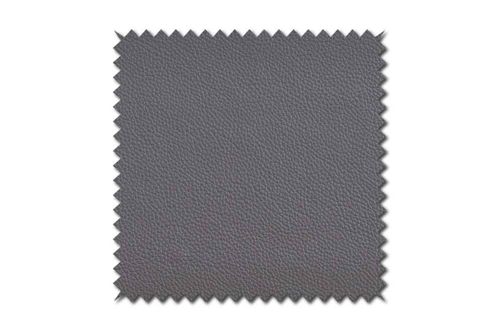 KAWOLA tela patrón cuero gris 10x10cm