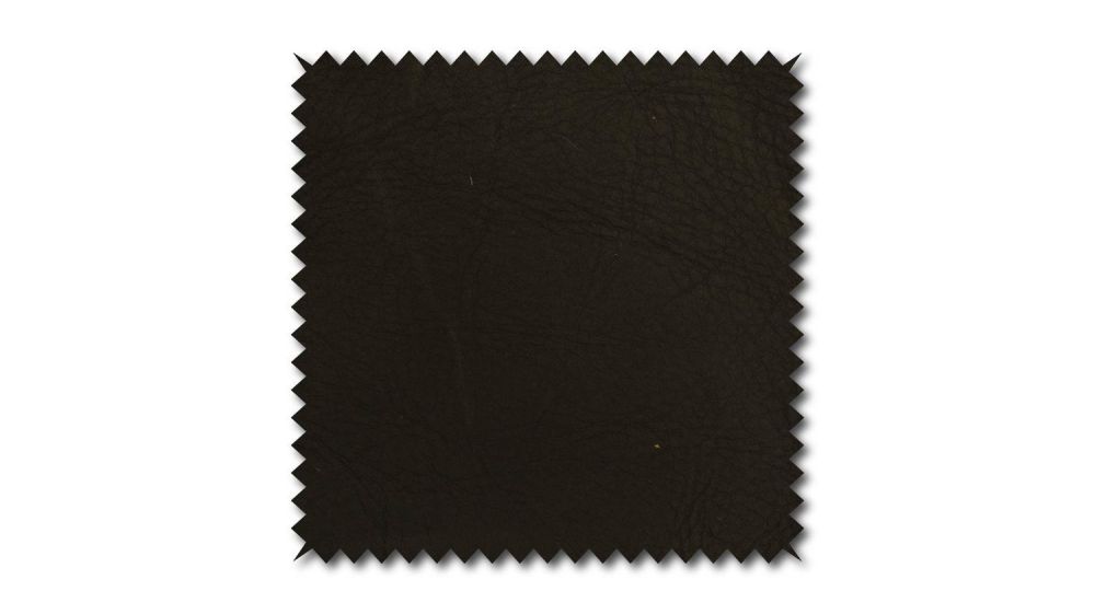 KAWOLA muestra de tela cuero negro 10x10cm