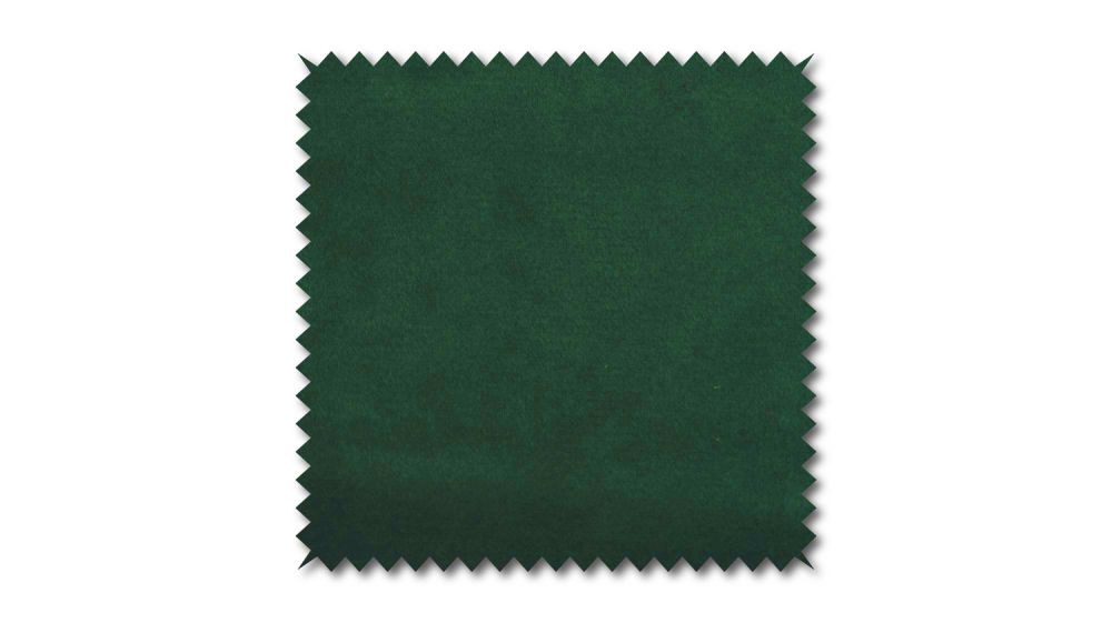 KAWOLA patrón de tela Terciopelo verde 10x10cm