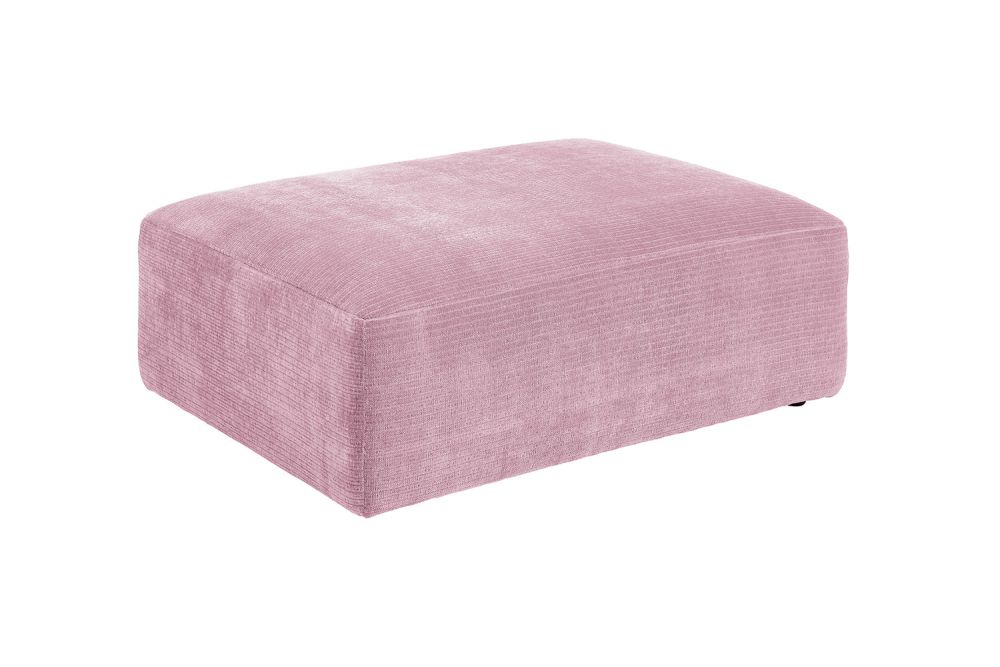 KAWOLA elemento para sentarse en el sofá SEPHI pana media rosa vintage