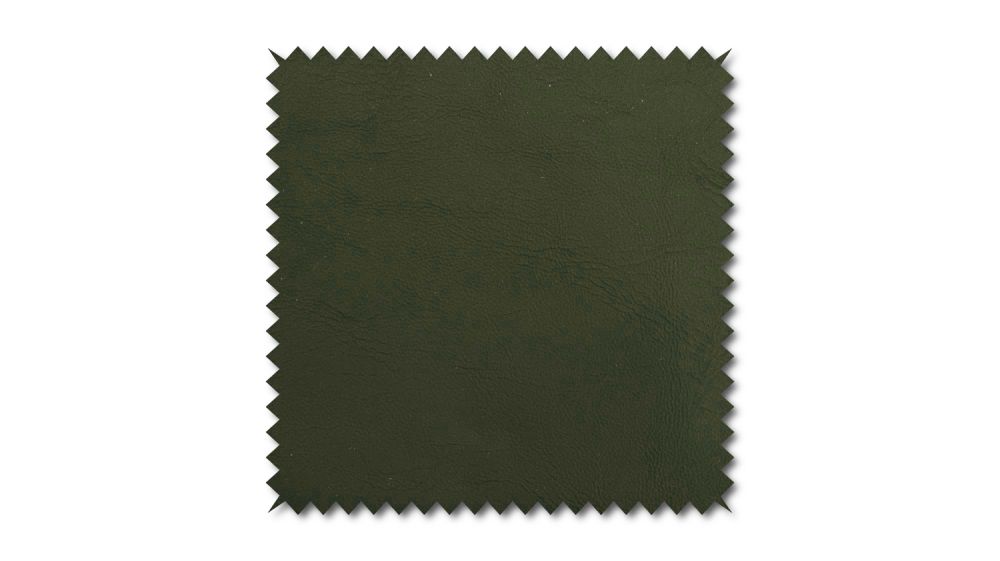KAWOLA tela patrón imitación cuero verde 10x10cm