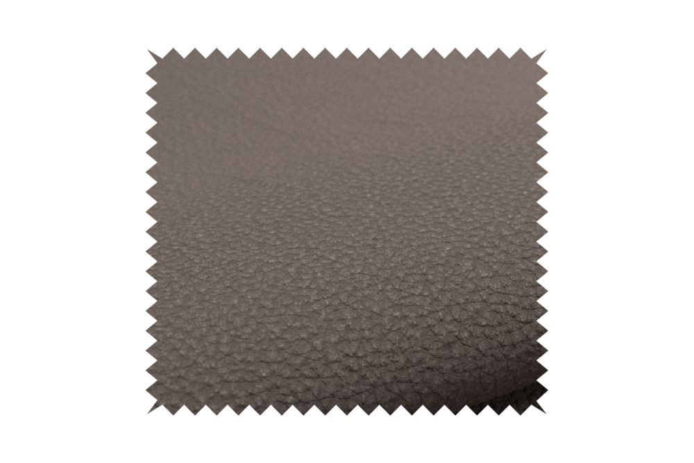 KAWOLA tela patrón cuero gris 10x10cm
