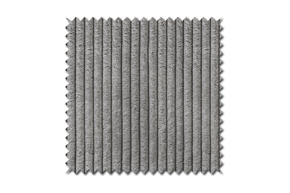 KAWOLA tela estampada pana gris 10x10cm