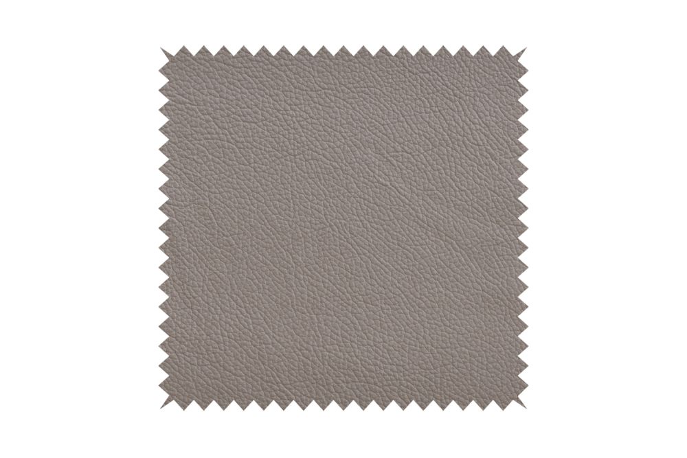 KAWOLA tela patrón cuero gris 10x10cm