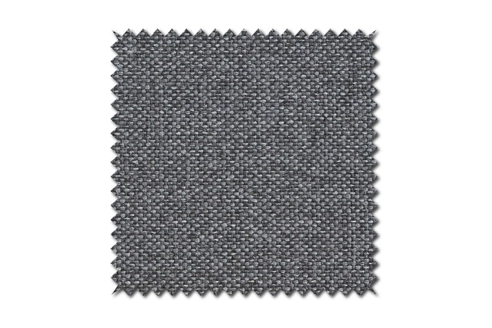 KAWOLA muestra de tejido gris oscuro 10x10cm