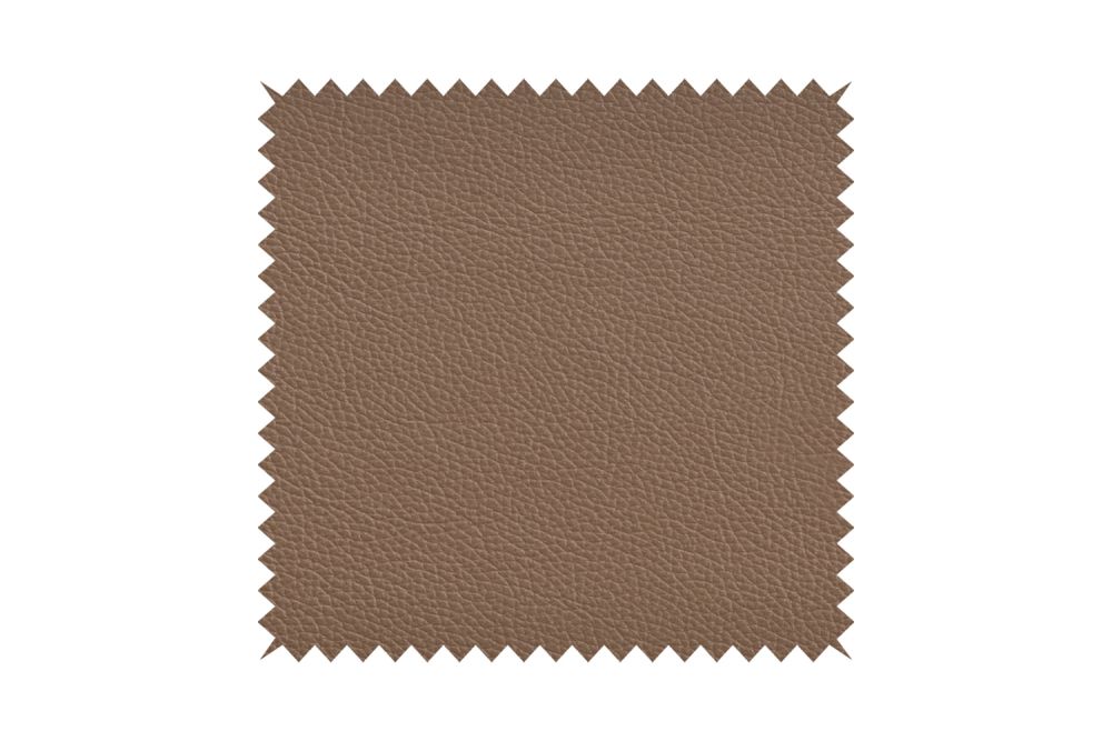 KAWOLA tela patrón cuero gris 10x10cm