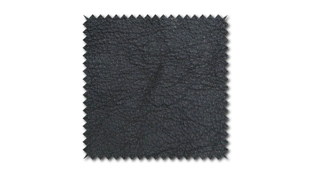 KAWOLA tejido imitación cuero gris plata 10x10cm