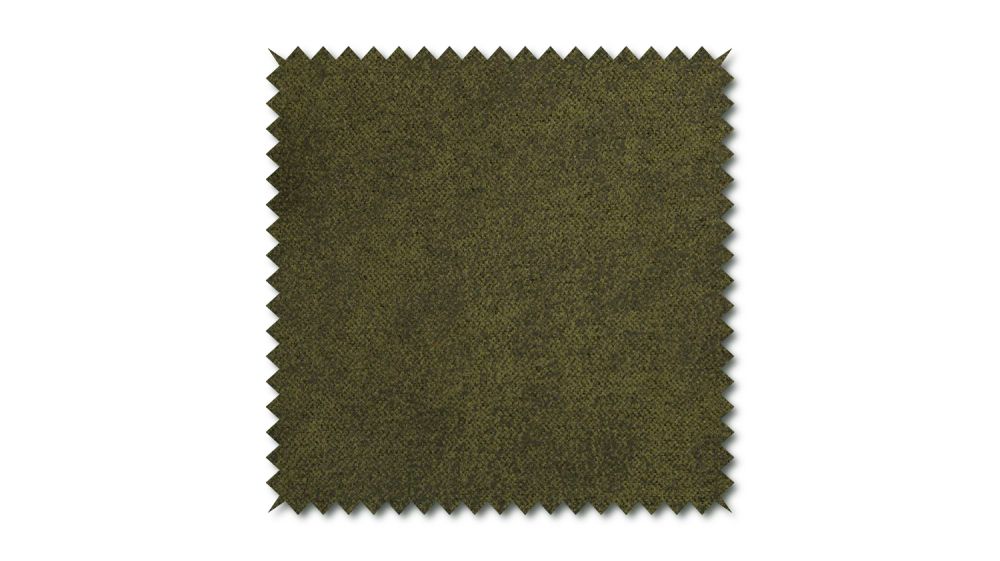 KAWOLA muestra de tejido microfibra oliva 10x10cm